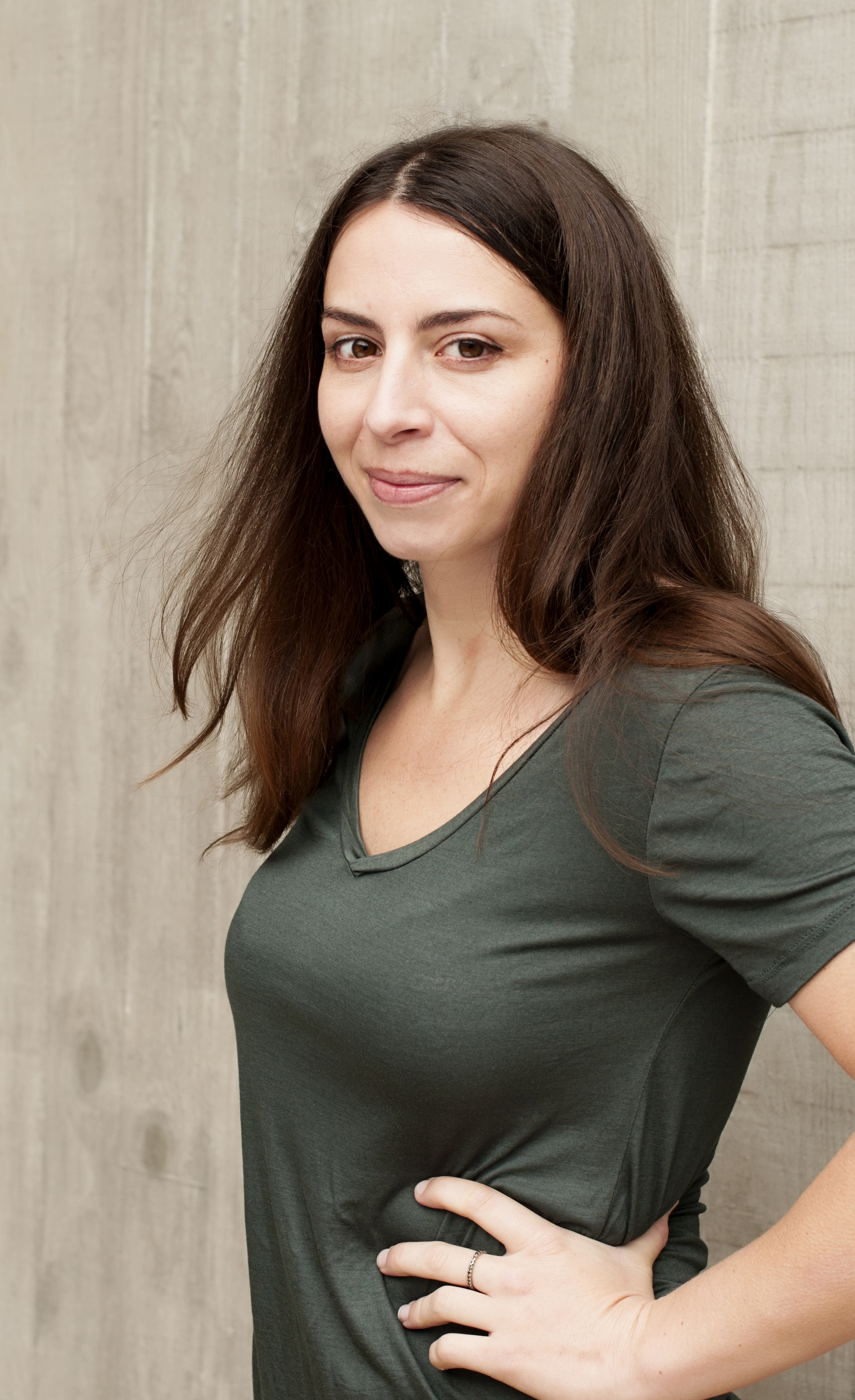 Ashley Bucsek smiling