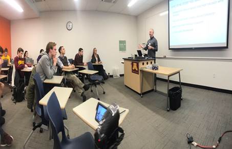 Tim Presenting another class view